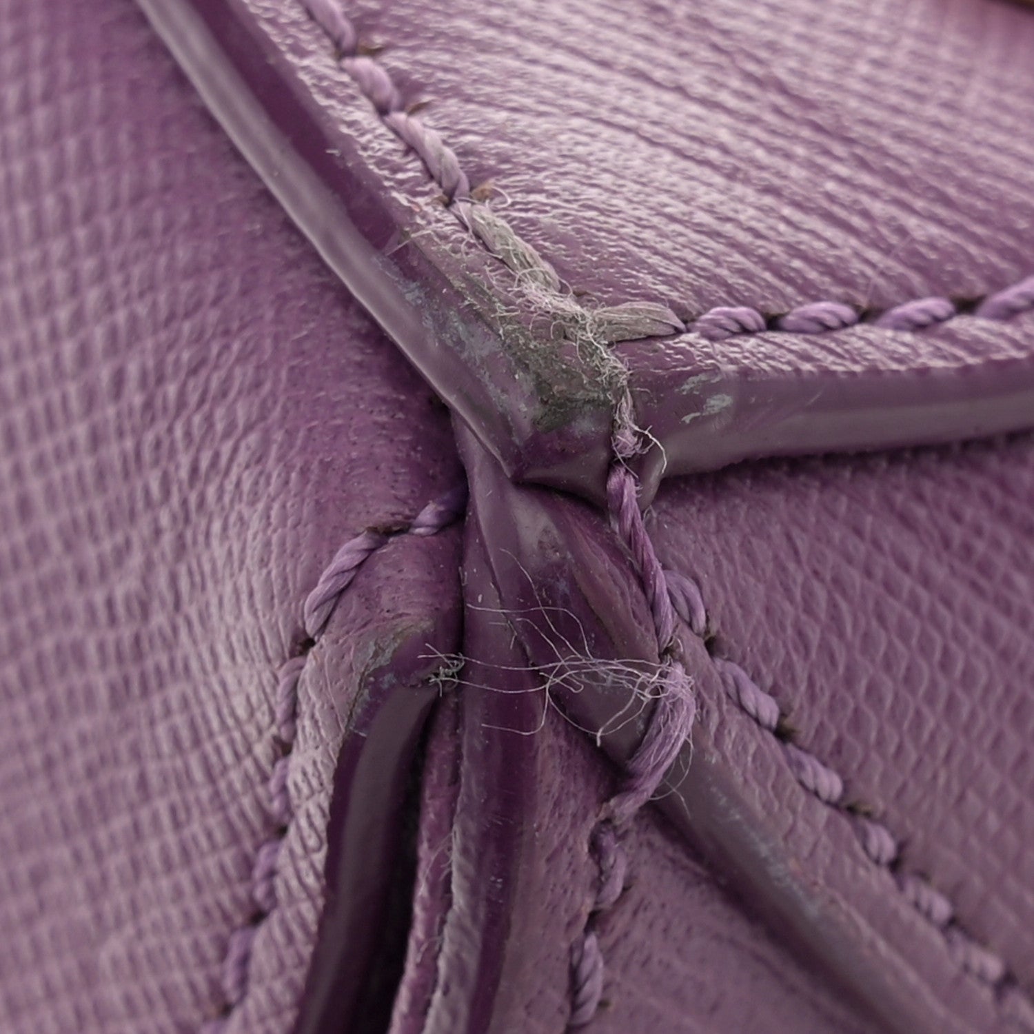 MCM Saffiano Nuovo Tote Purple 13 of 13