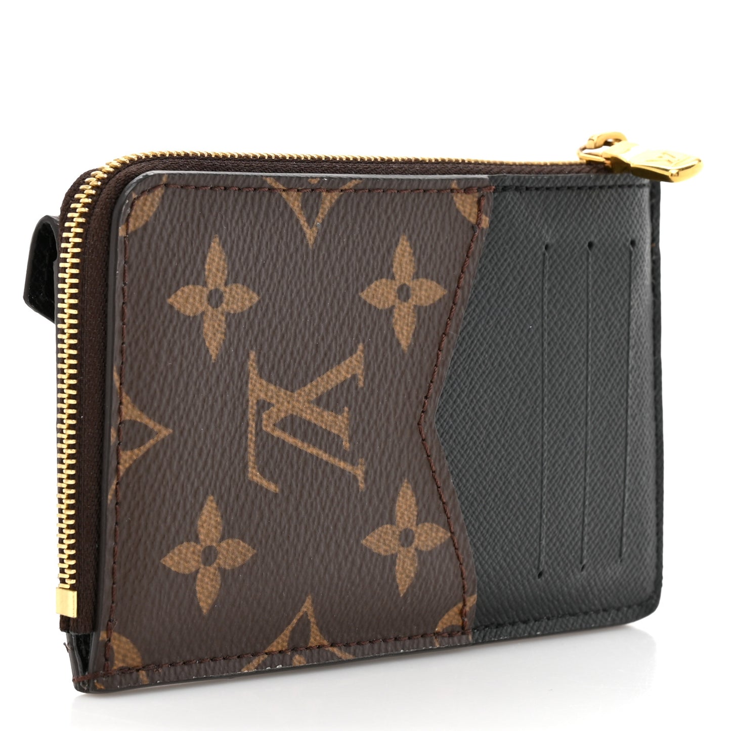 Monogram Recto Verso Card Holder Black