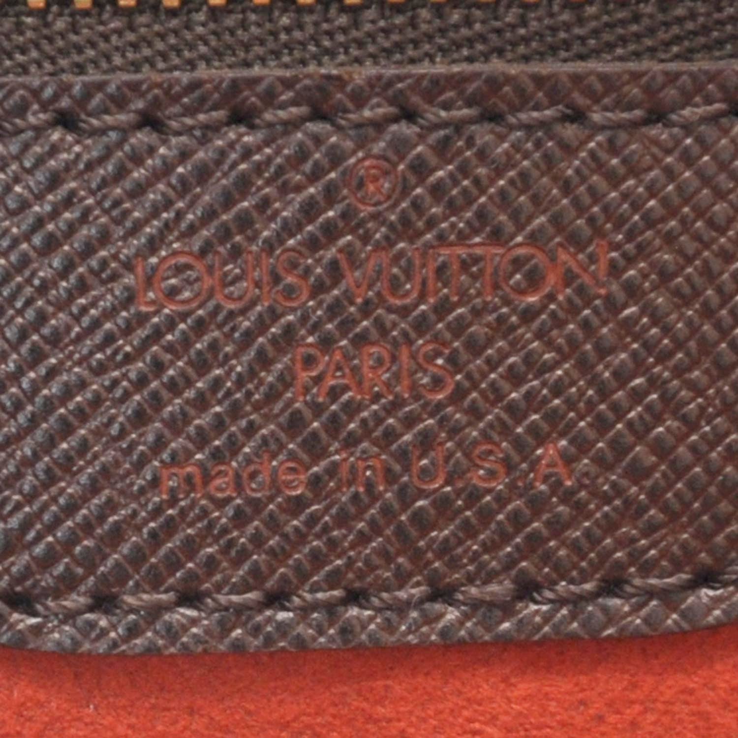 Louis Vuitton Damier Ebene Marais Bucket 23 7 of 8