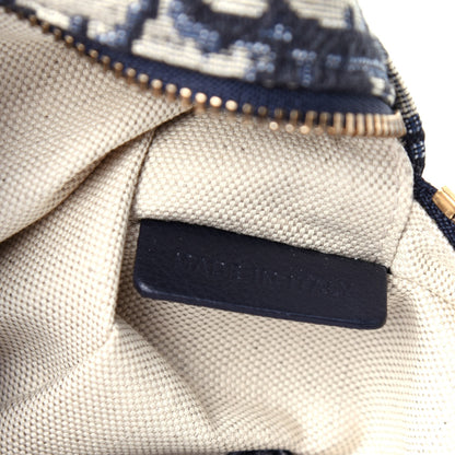 Christian Dior Oblique Belt Pouch Blue 7 of 13