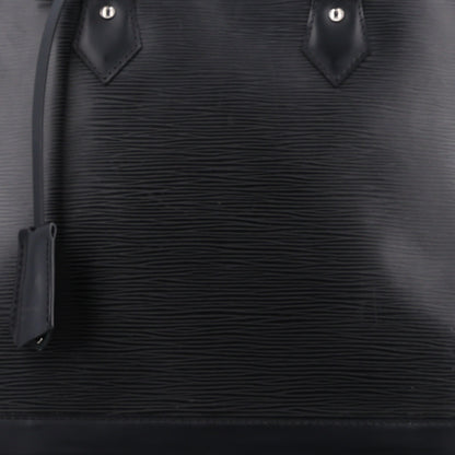 Louis Vuitton Epi Alma MM Black 7 of 9