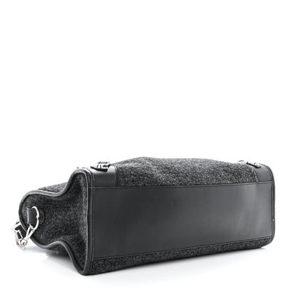 Balenciaga Alpaca Calfskin Classic Silver Hardware City Black 4 of 14