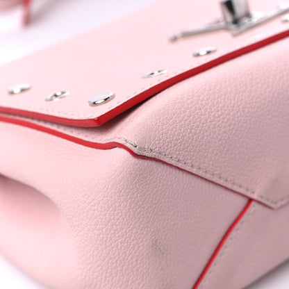 Louis Vuitton Soft Calfskin Lockme II Chain Rivets BB Rose Ballerine 8 of 18