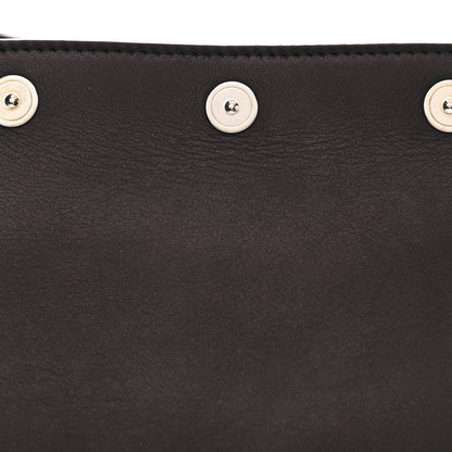 Celine Natural Calfskin Studded Medium Sailor Bag Navy Blue 8 of 10