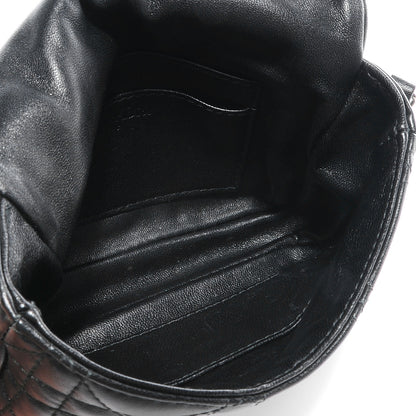 Christian Dior Lambskin Cannage Lady Dior Pochette Black 5 of 7