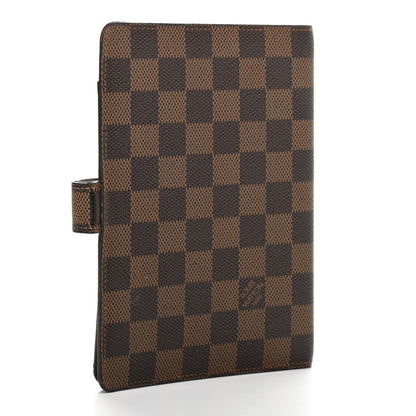 Louis Vuitton Damier Ebene Medium Ring Agenda Cover 3 of 10