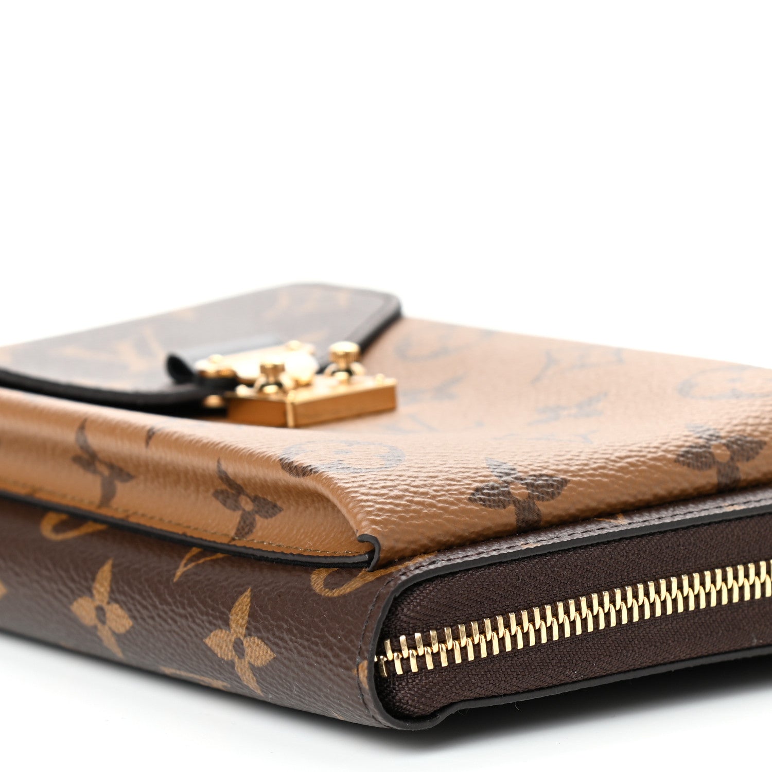 Louis Vuitton Reverse Monogram Metis Vertical Zippy Wallet 13 of 17