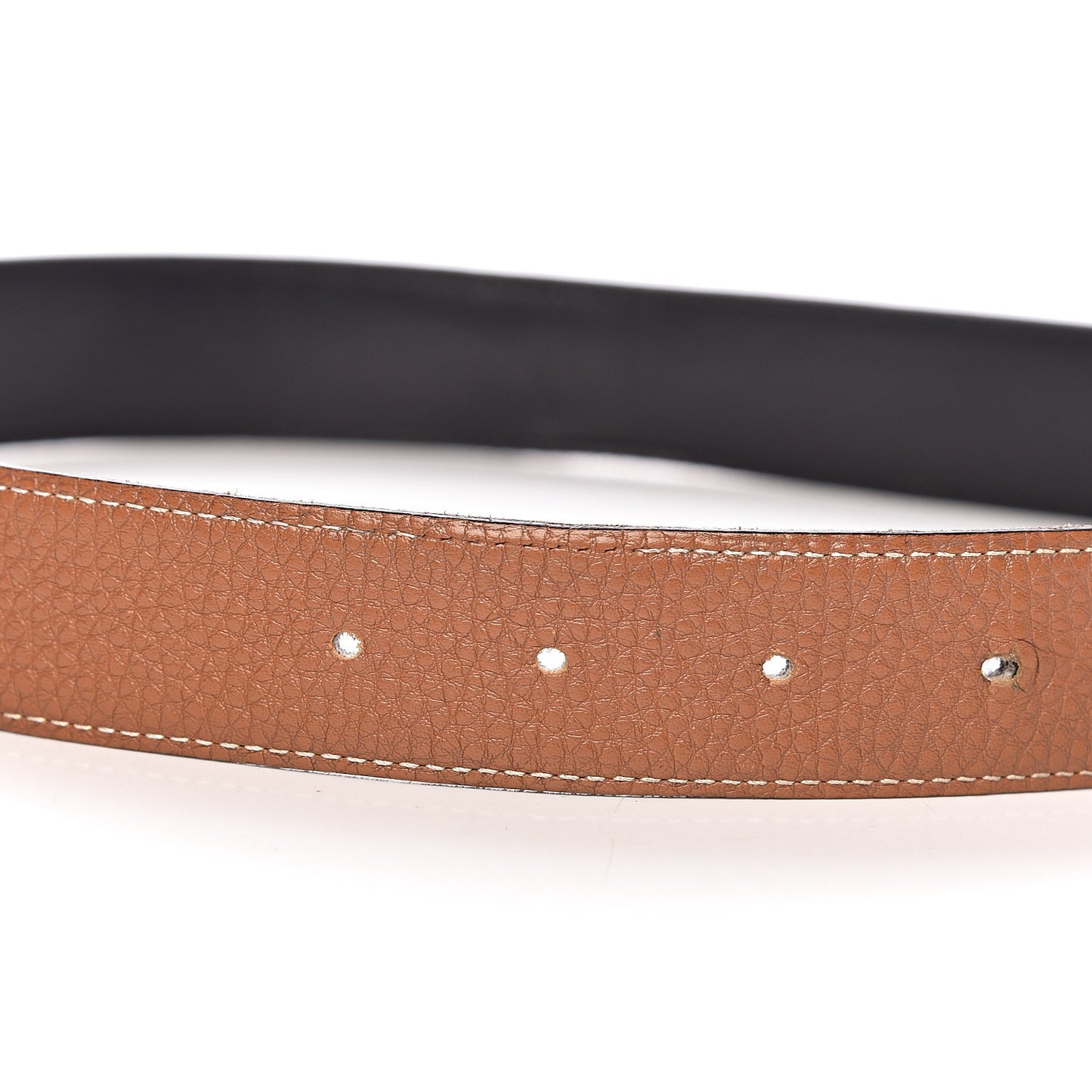 Box Togo 32mm Belt Strap 85 Black Gold