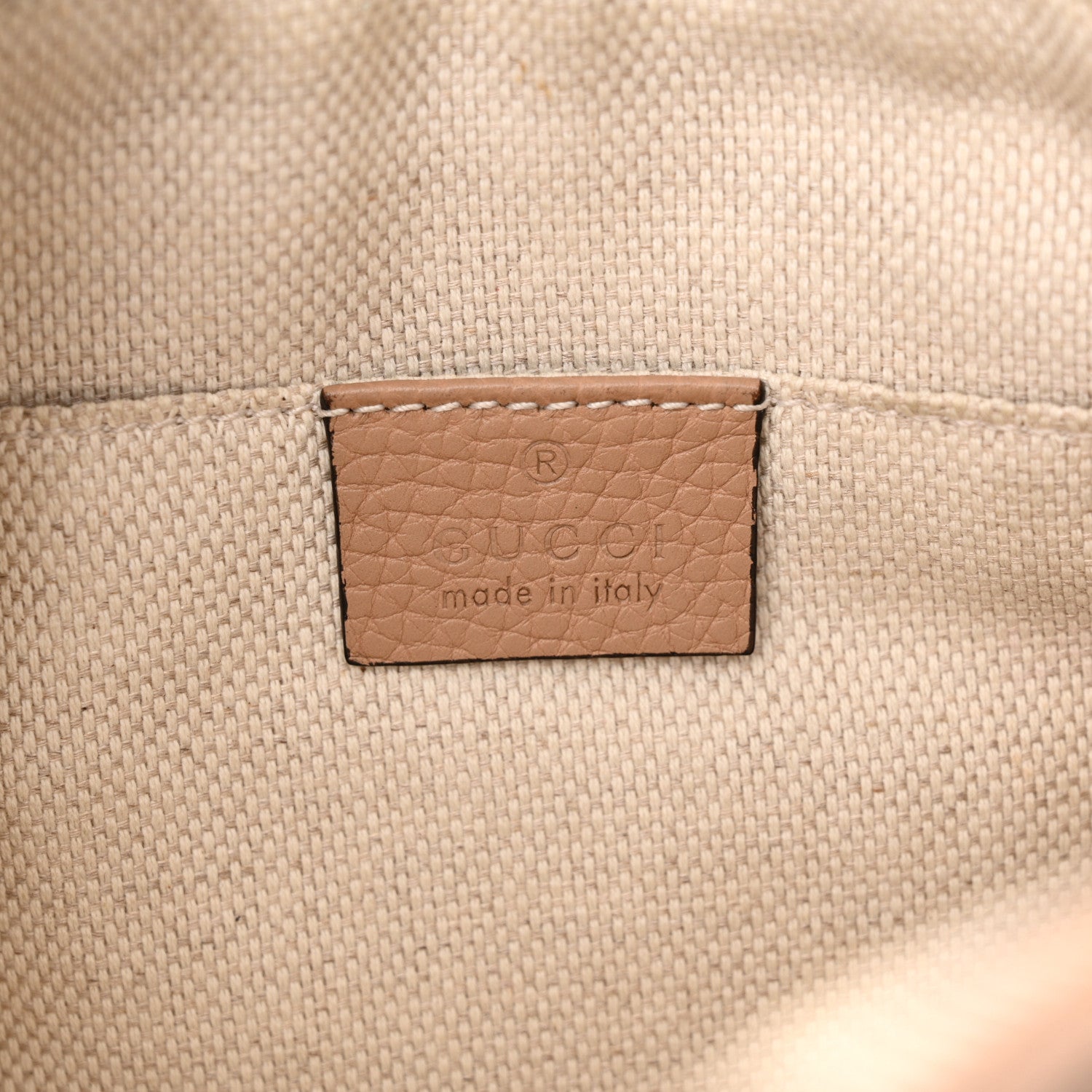 Gucci Pebbled Calfskin Small Soho Disco Bag Camelia 6 of 12