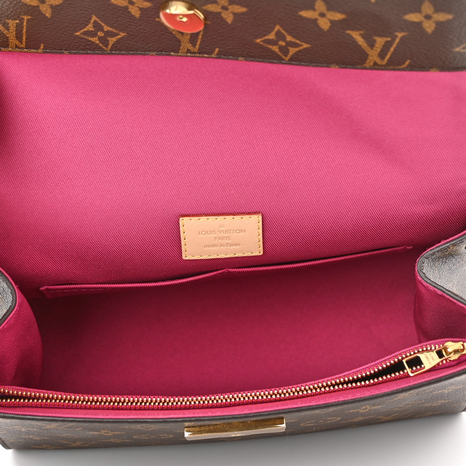 Louis Vuitton Monogram Cluny BB Bordeaux Fuchsia 5 of 11