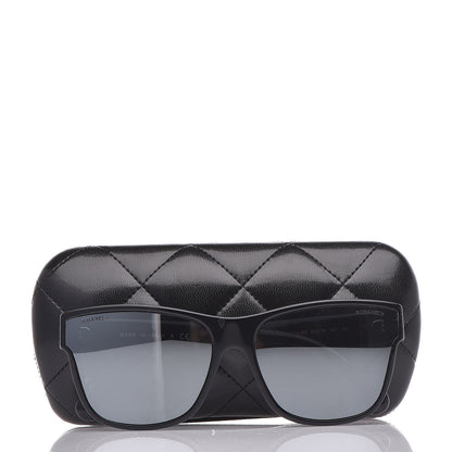Chanel Acetate Butterfly Sunglasses 5386 Black 8 of 8
