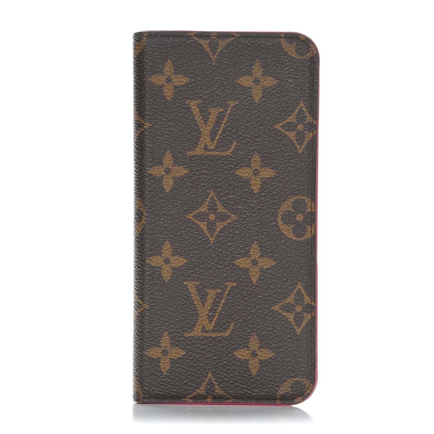 Monogram iPhone 6 Plus Folio Case Pink
