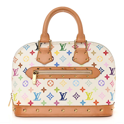 Louis Vuitton Monogram Multicolor Alma White 1 of 13
