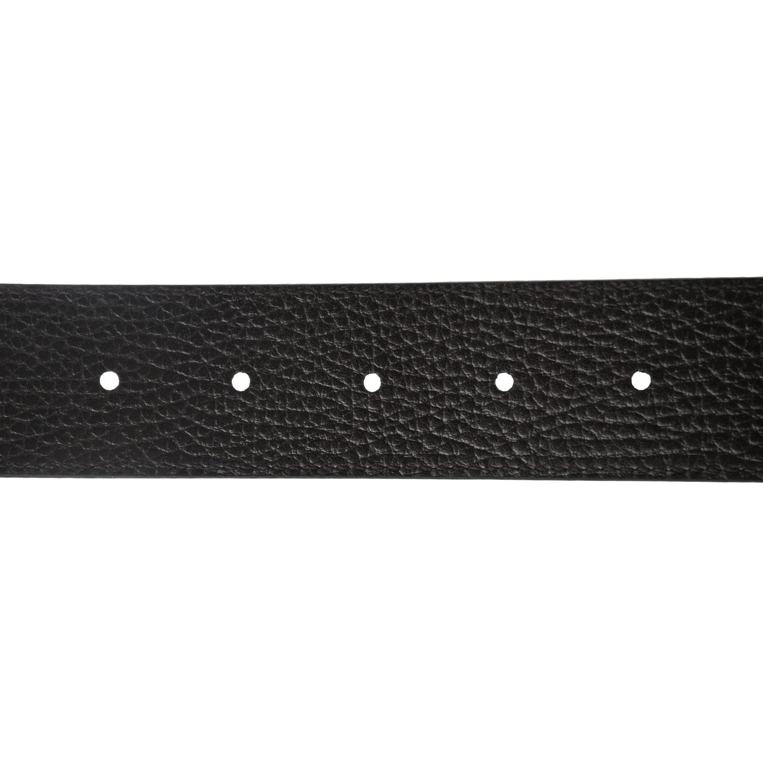 Gucci Dollar Calfskin Nickel Double G Reversible 37mm Belt 105 42 Black New Acero 3 of 5