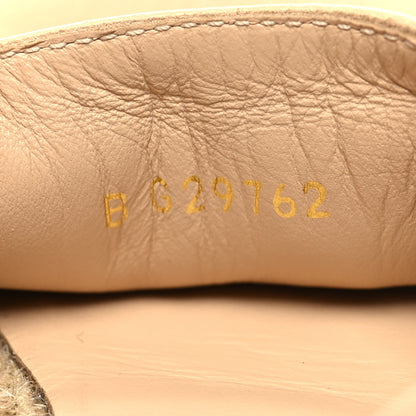 Chanel Lambskin CC Espadrilles 36 Beige Black 6 of 10