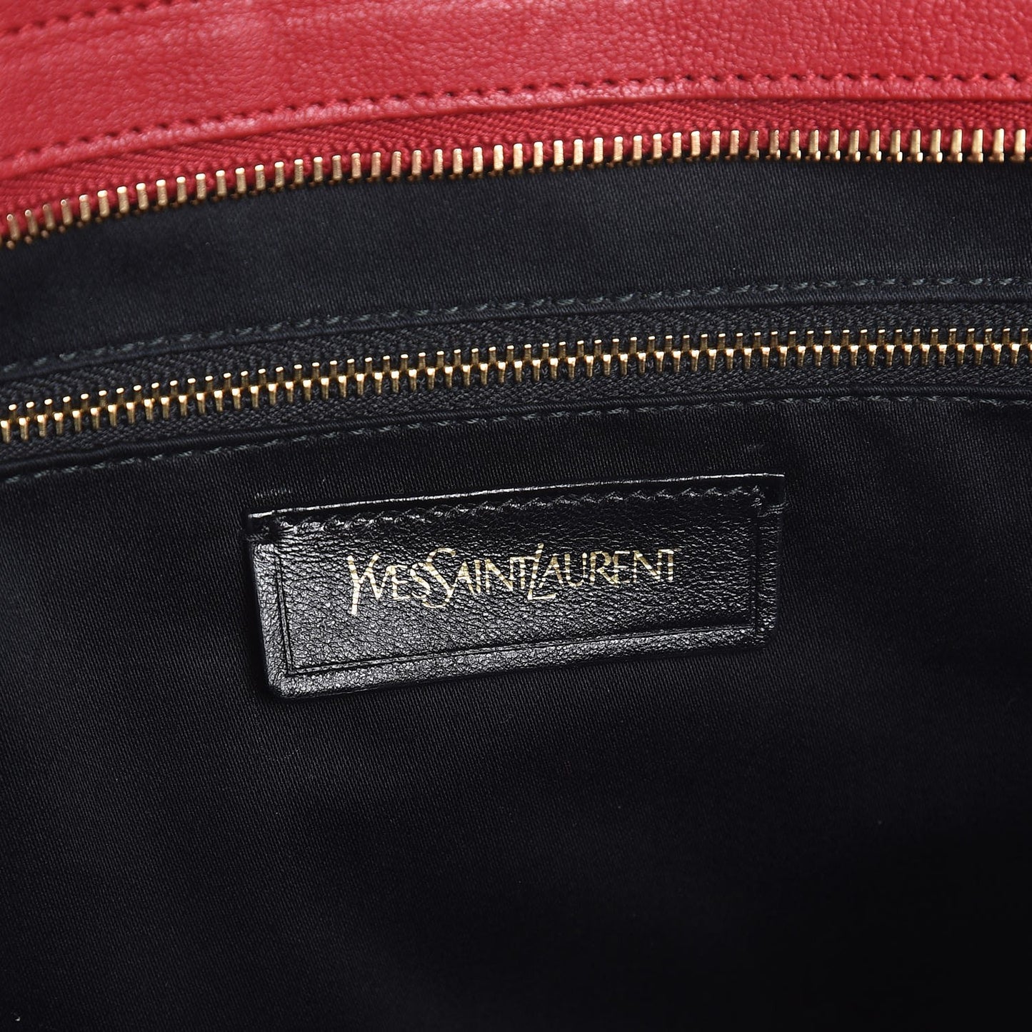 Sheepskin Medium Cabas ChYc Rouge Orient