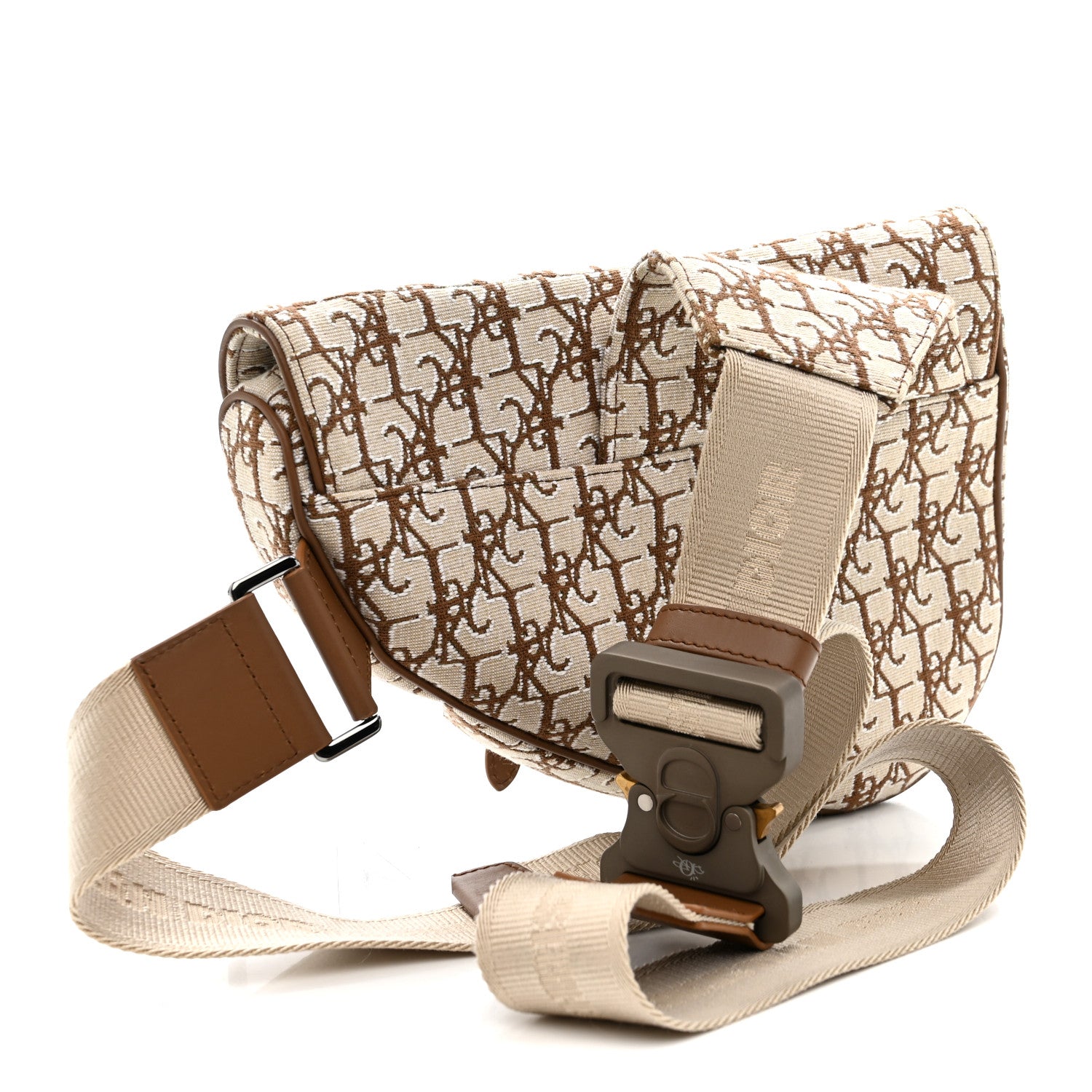 Christian Dior X CACTUS JACK Oblique Saddle Bag Coffee 1875903