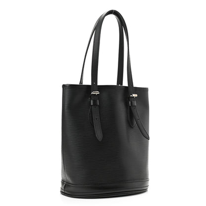Louis Vuitton Epi Petit Bucket 23 Black 3 of 11