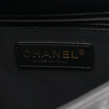 Chanel Lambskin Quilted CC Medium Dynasty Flap Black 6 of 10