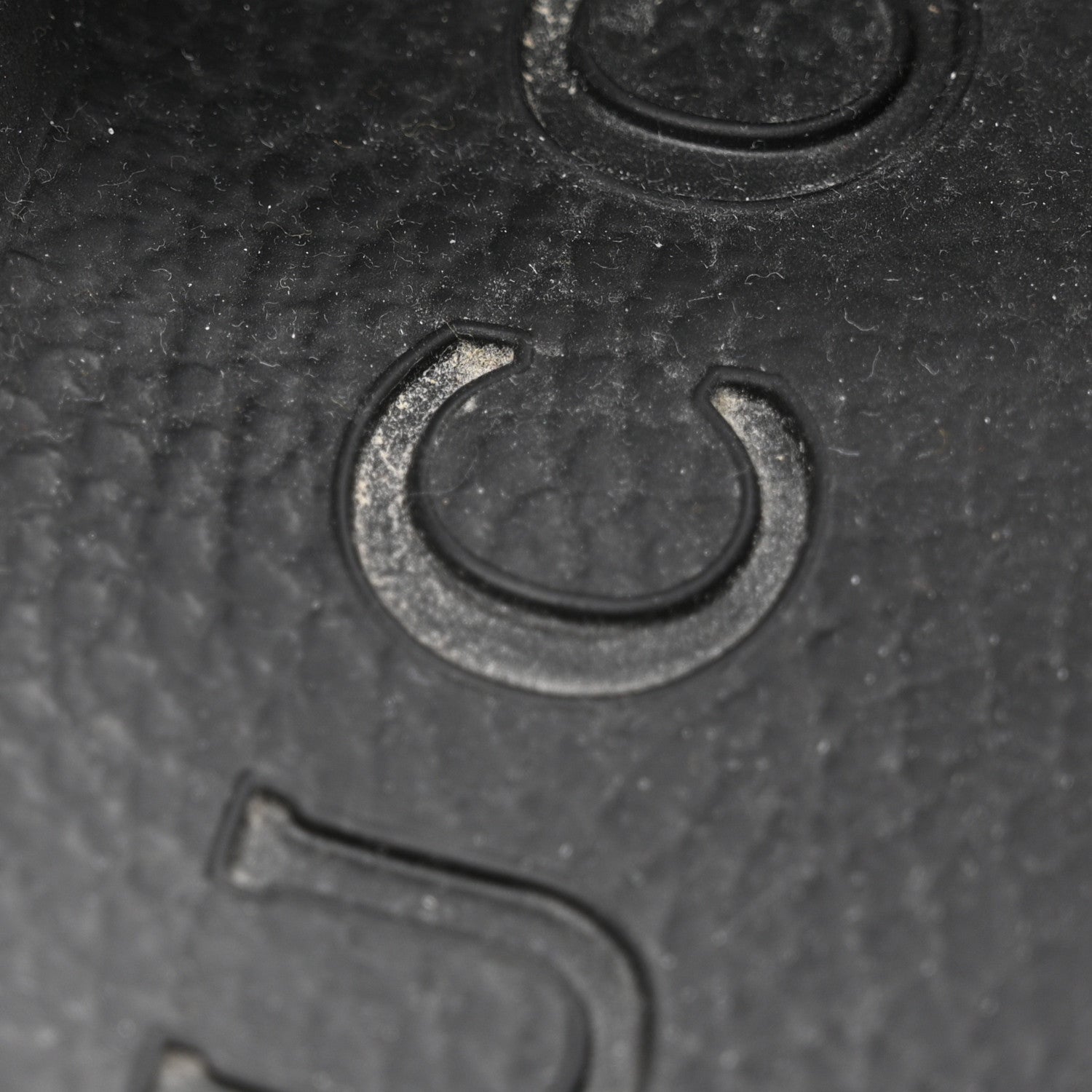 Gucci Rubber GG Monogram Mens Sandals 11 Black 10 of 12