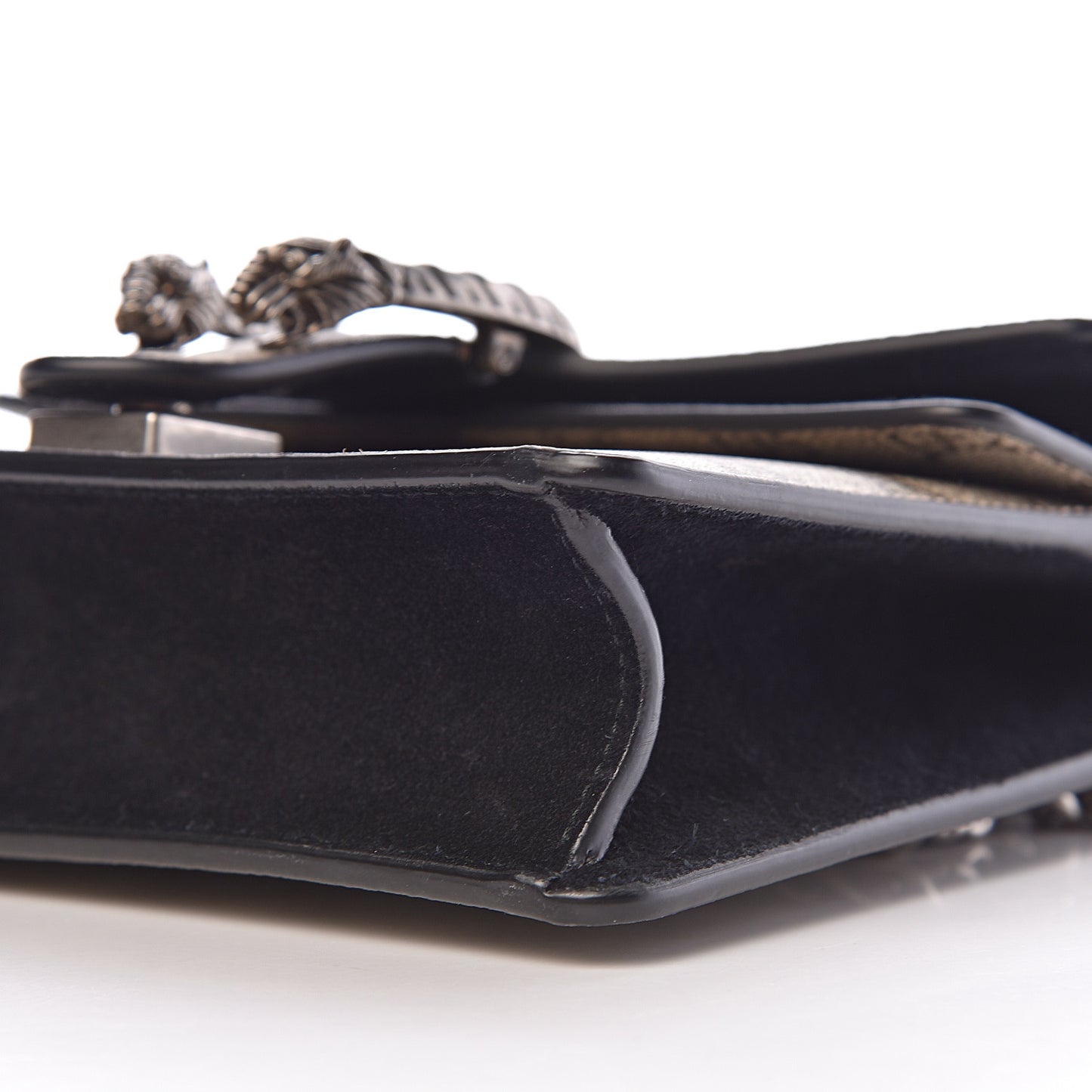 GG Supreme Monogram Mini Dionysus Shoulder Bag Black