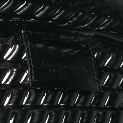 Bottega Veneta Calfskin Intrecciato Structure Clutch Black 6 of 7