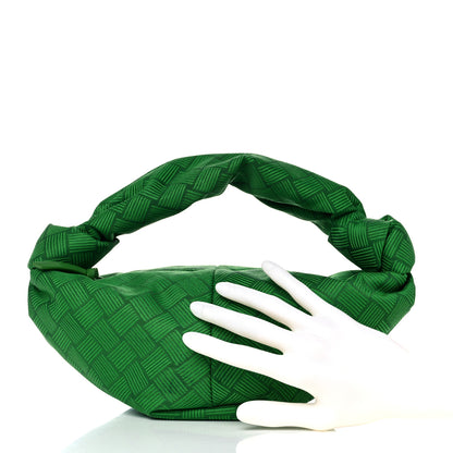 Bottega Veneta Jacquard Mini Double Knot Bag Green 2 of 8