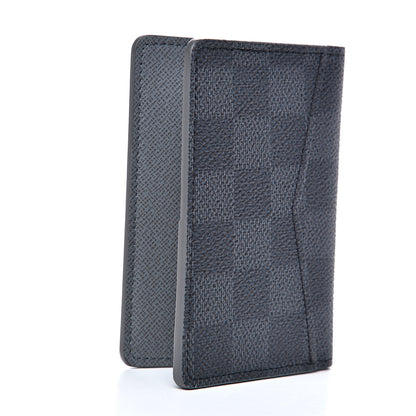 Louis Vuitton Damier Graphite Logo Pocket Organizer Grey 2 of 5