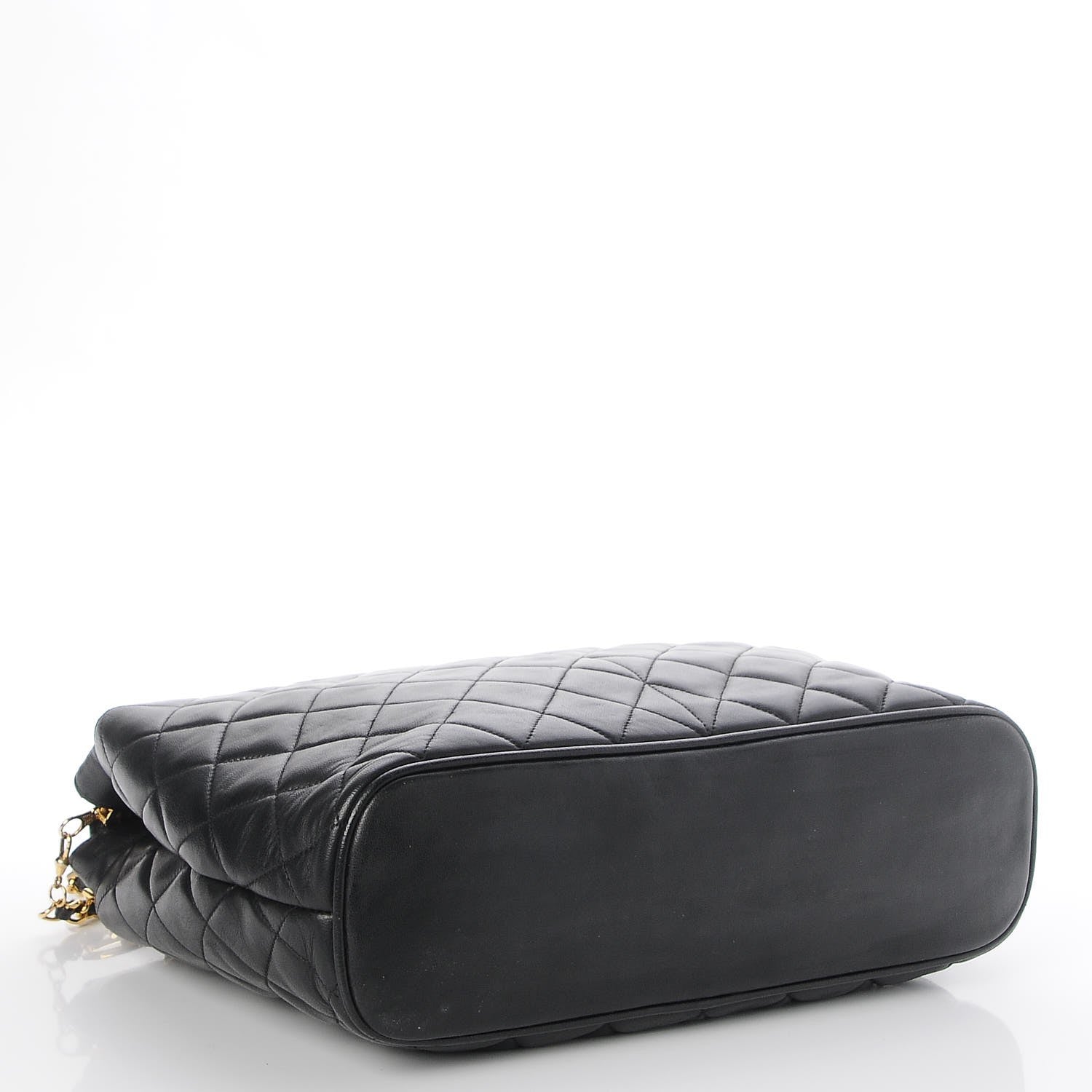Chanel Lambskin Quilted Shoulder Bag Black 4 of 9