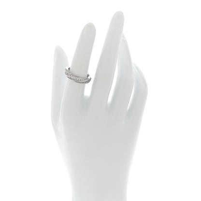 David Yurman Sterling Silver Diamond 5mm Cable Edge Ring 2 of 4