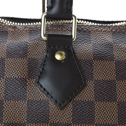 Louis Vuitton Damier Ebene Speedy Bandouliere 25 10 of 10