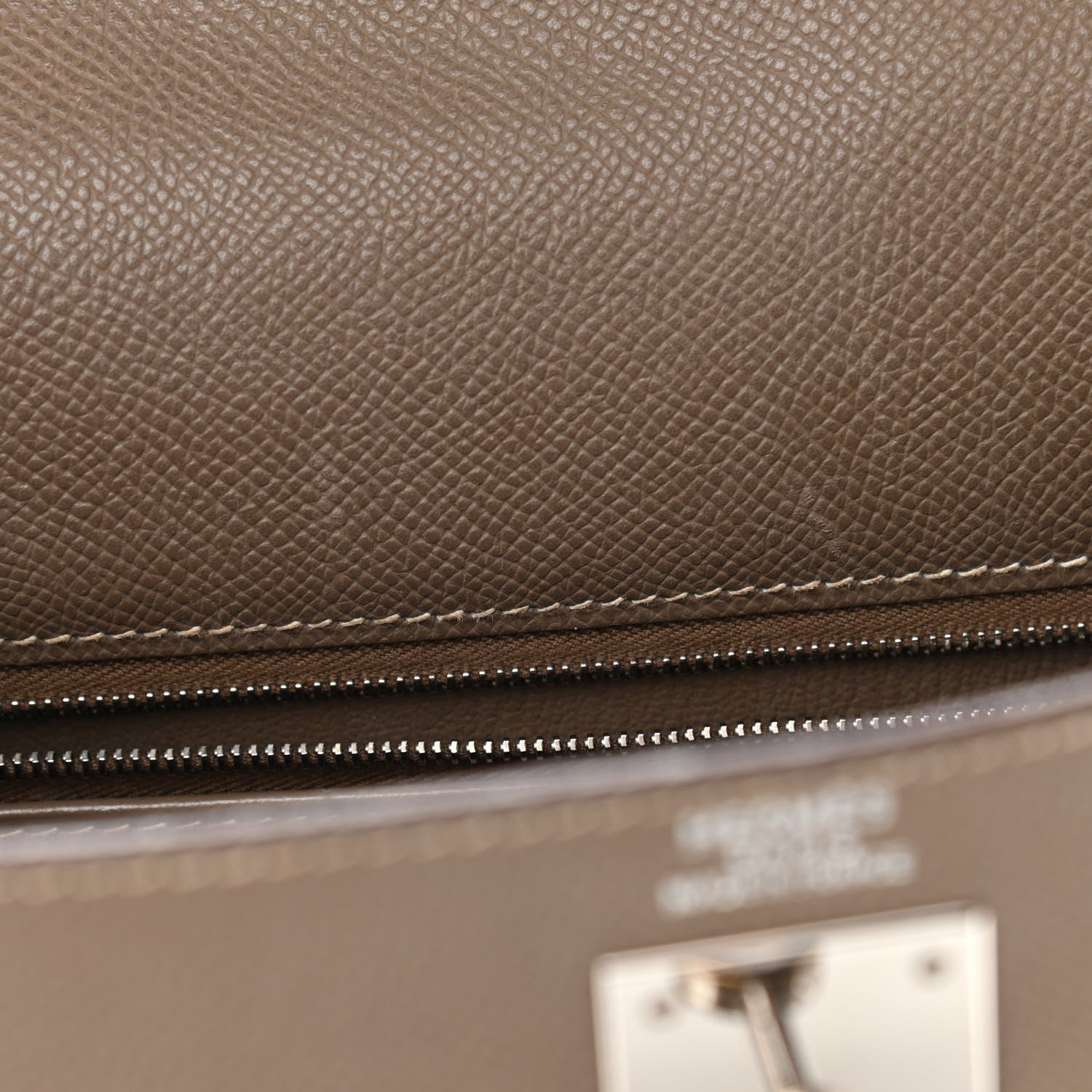 Hermes Epsom Kelly Sellier 32 Etoupe 14 of 15