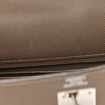 Hermes Epsom Kelly Sellier 32 Etoupe 14 of 15