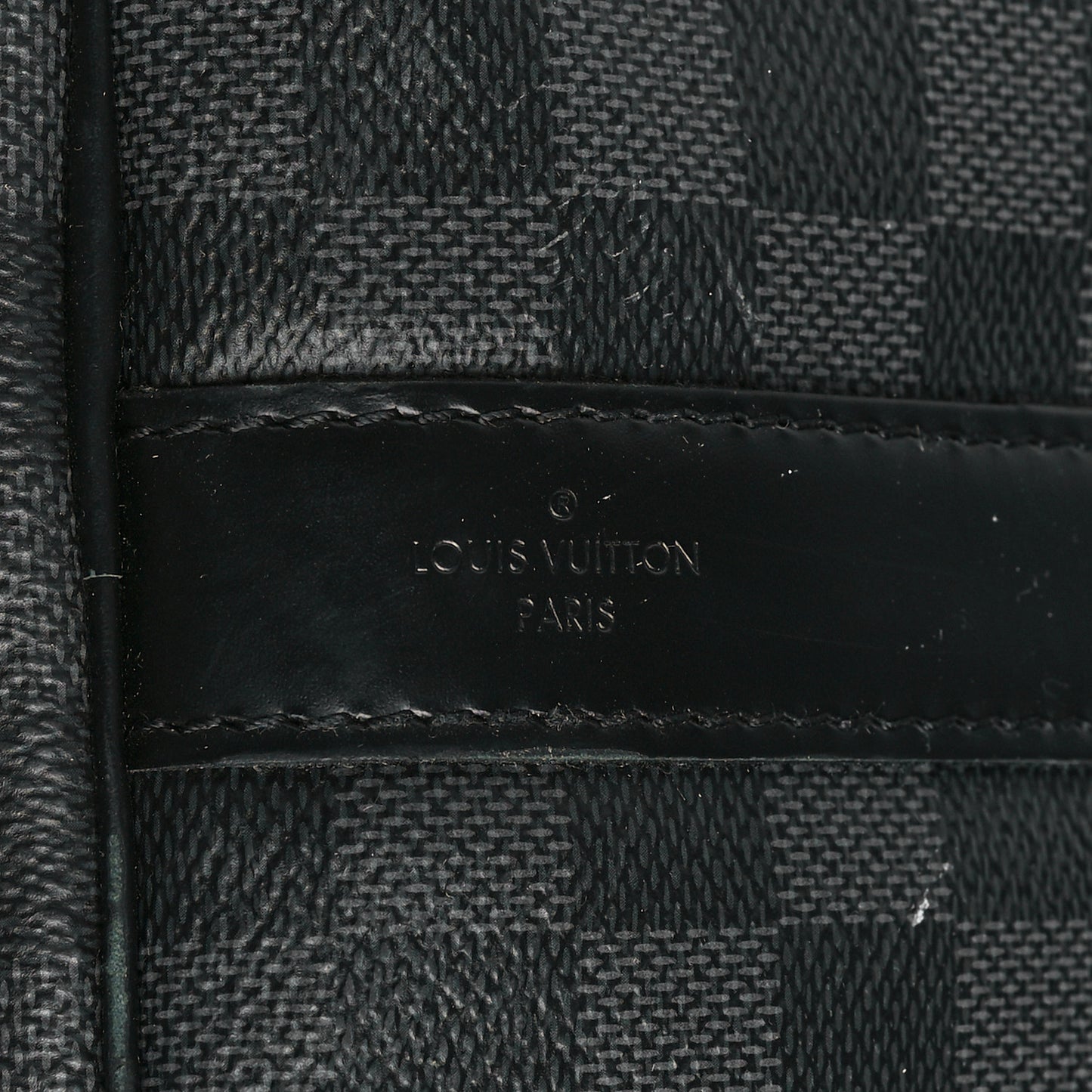 Damier Graphite Keepall Bandouliere 55