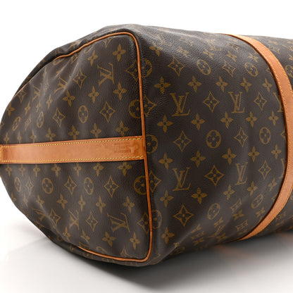 Louis Vuitton Monogram Keepall Bandouliere 55 10 of 22