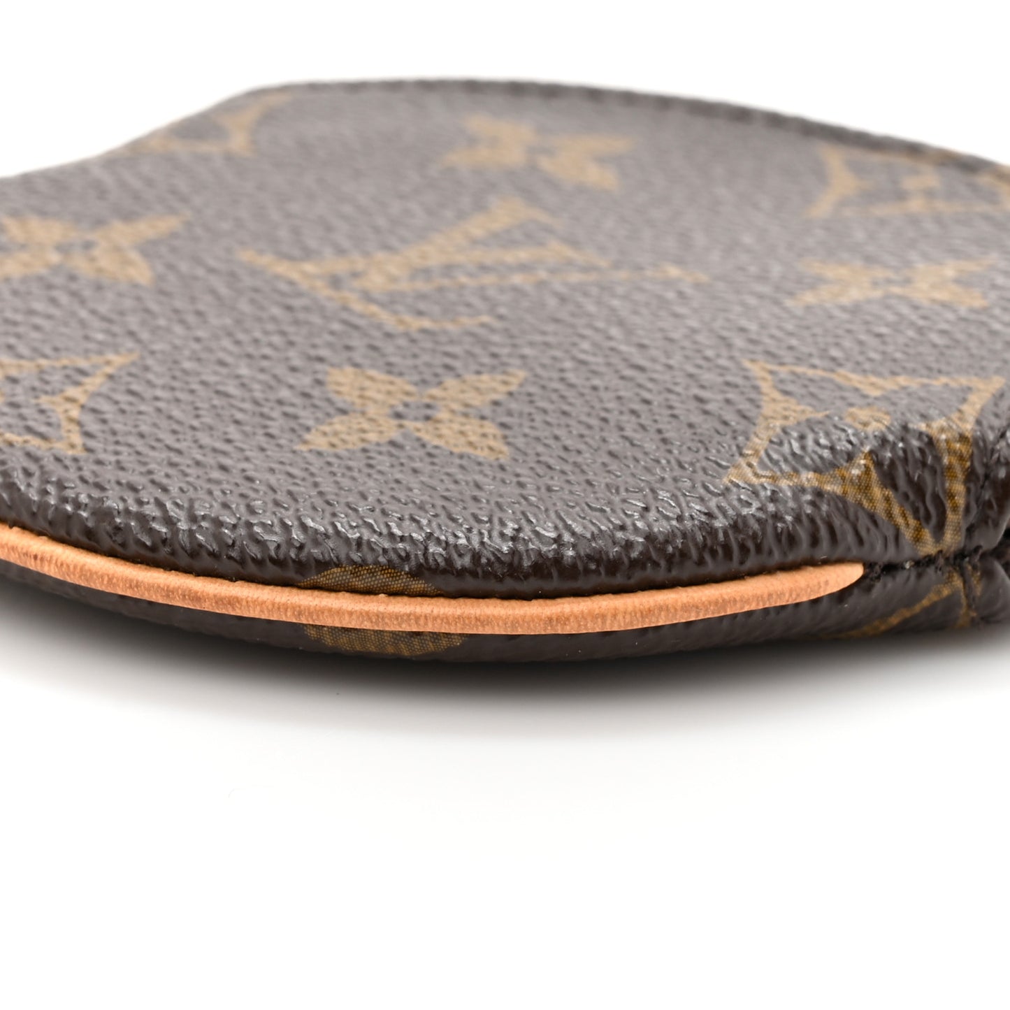 Monogram Round Coin Purse