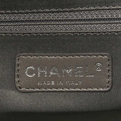Chanel Lambskin East West Soho Shopper Black 6 of 10