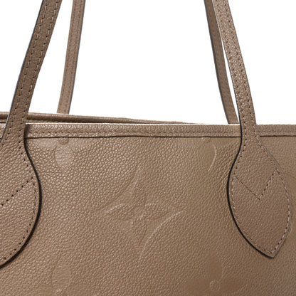 Louis Vuitton Empreinte Monogram Giant Neverfull MM Tourterelle 8 of 10
