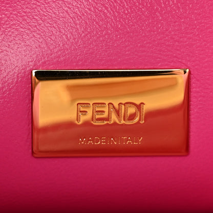 Fendi Camoscio Line Embossed Small Peekaboo Click Bag Lollypop 7 of 10