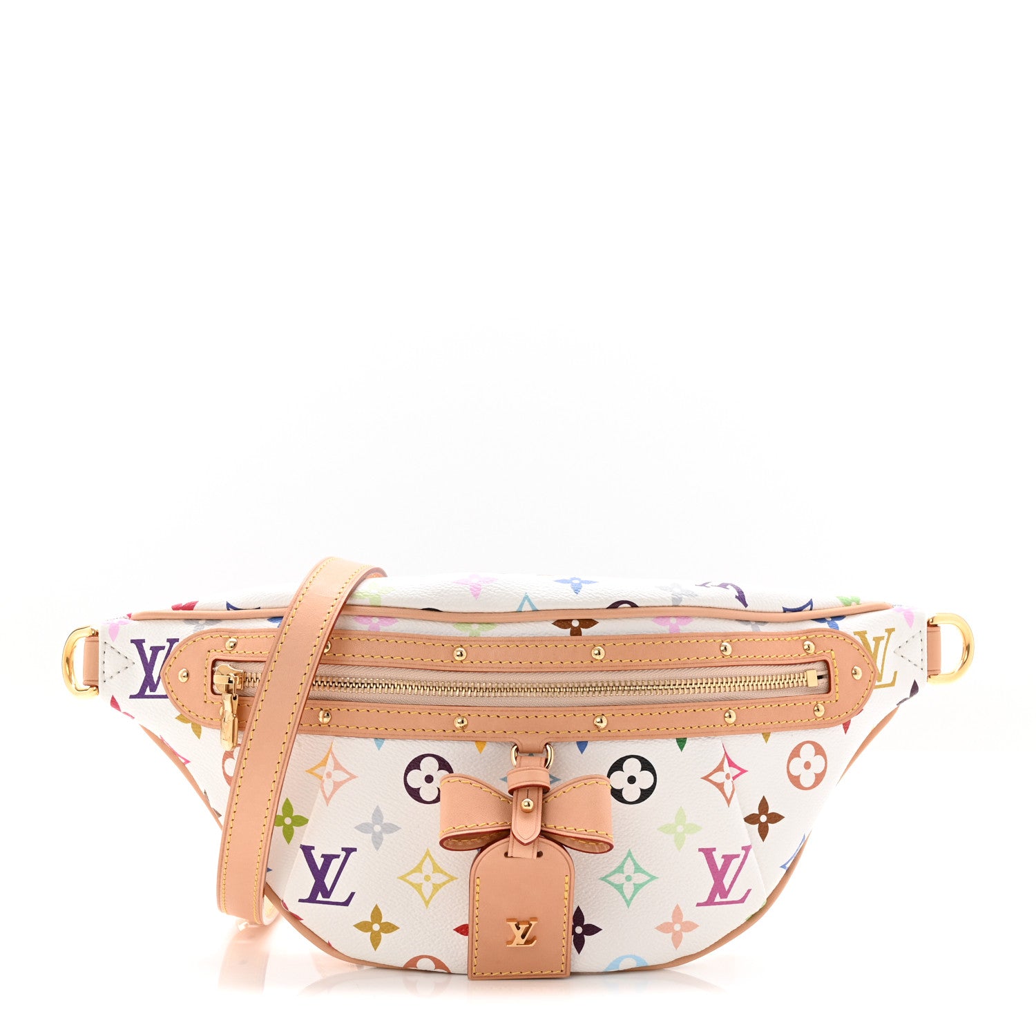 Louis Vuitton LV X TM Monogram Multicolor High Rise Bumbag White 1 of 19