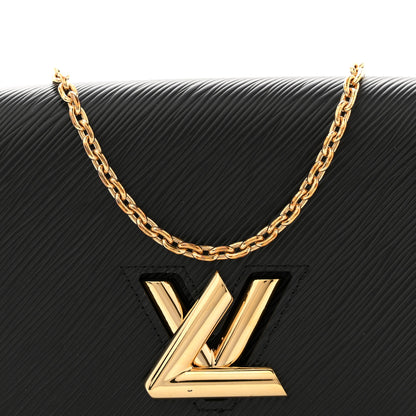Louis Vuitton Epi Twist Belt Chain Wallet Black 7 of 11