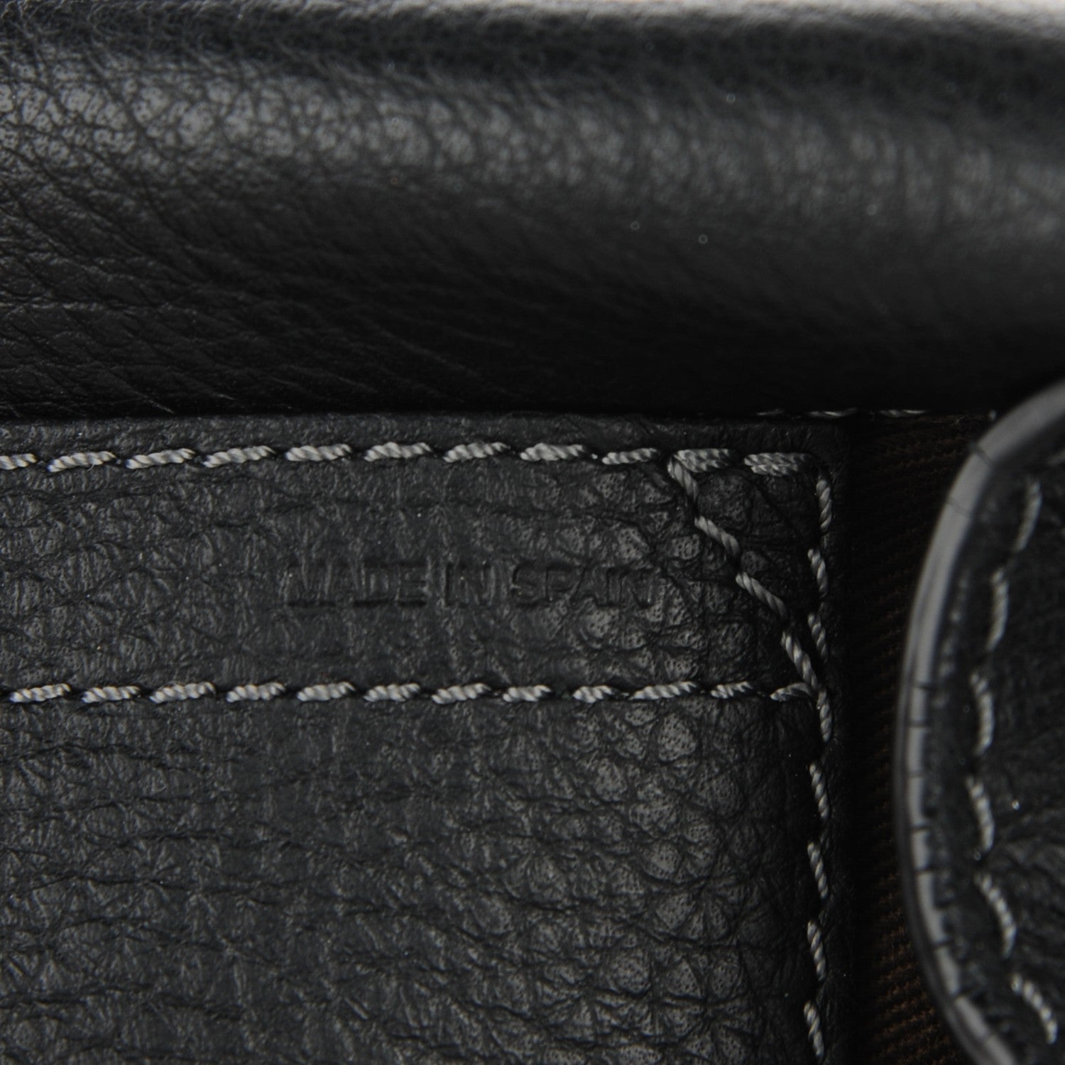 Chloe Calfskin Mini Marcie Round Crossbody Bag Black 7 of 9