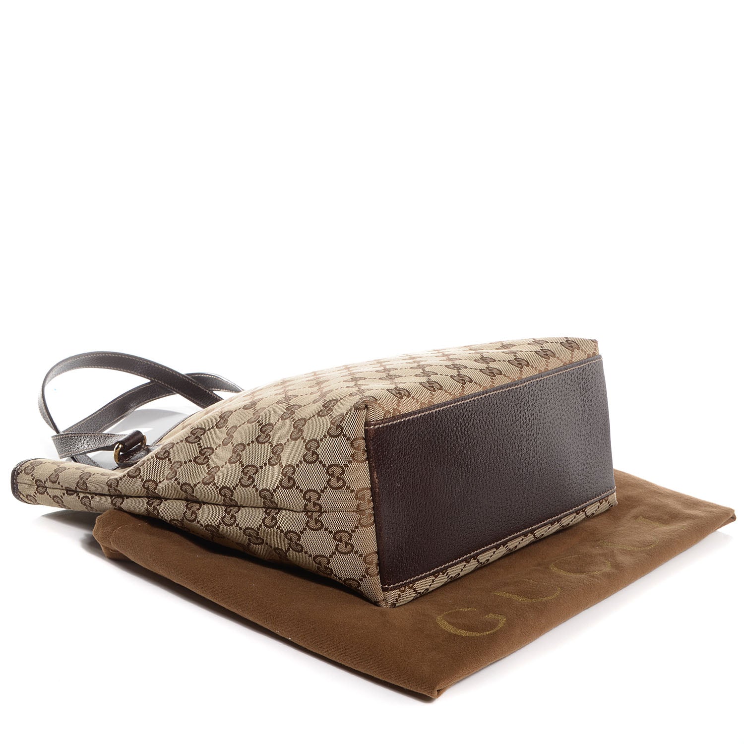 Gucci Monogram Charmy Tote Brown 4 of 7