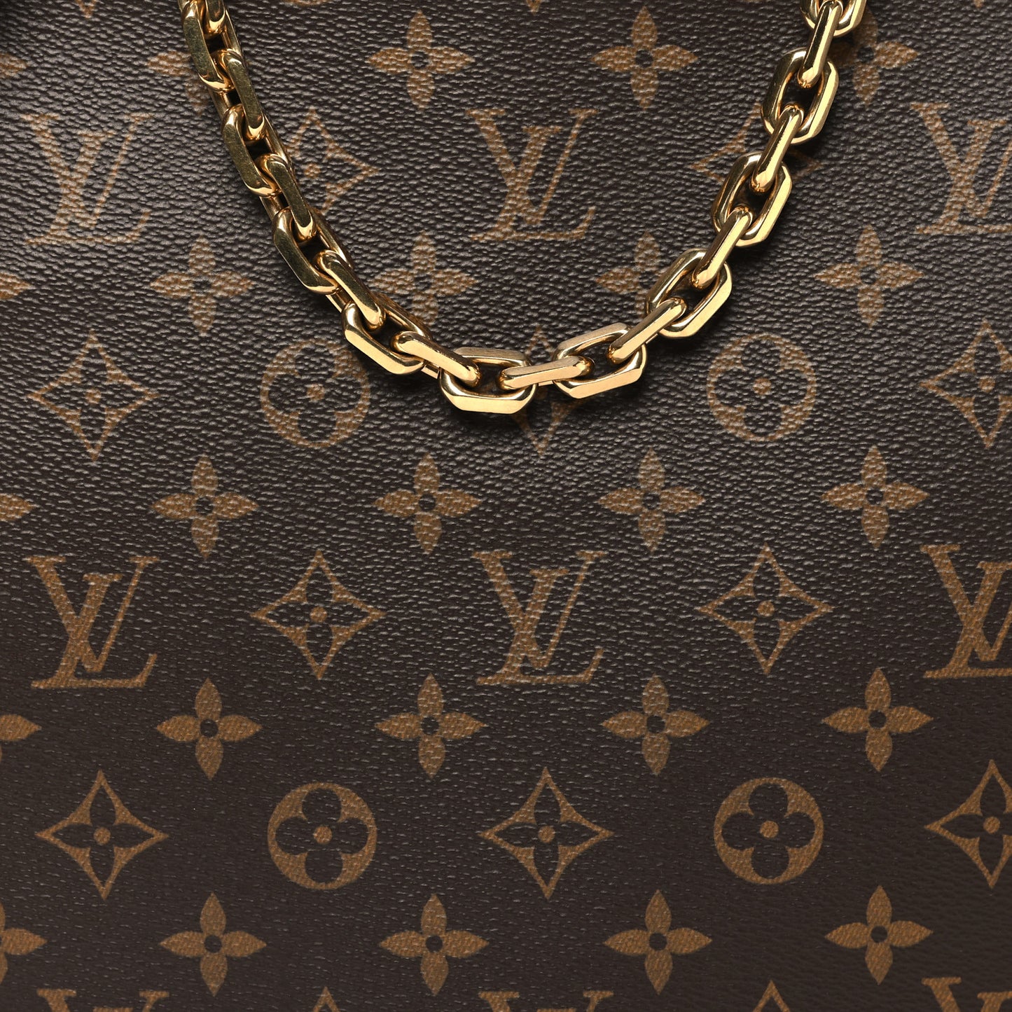 Reverse Monogram Loop Hobo