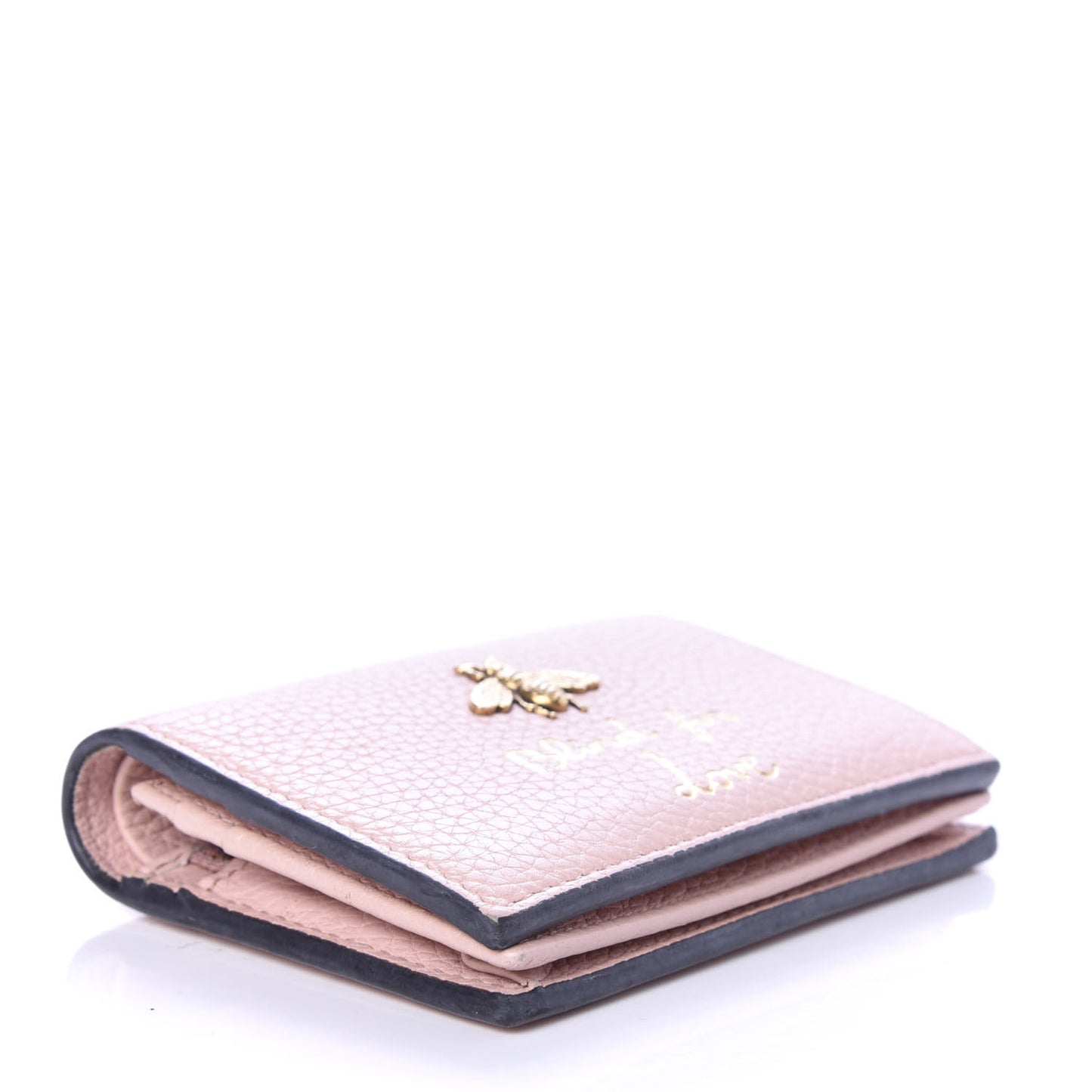 Cellarius Calfskin Blind for Love Animalier Card Case Perfect Pink