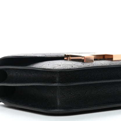 Hermes Ostrich Constance 18 Black 8 of 9