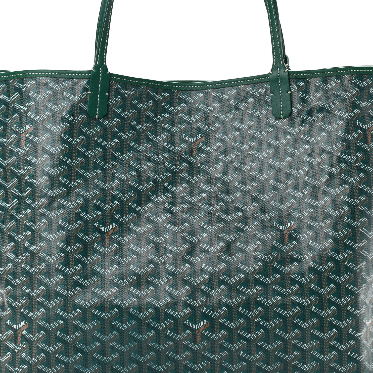 Goyard Goyardine Saint Louis GM Green 9 of 14