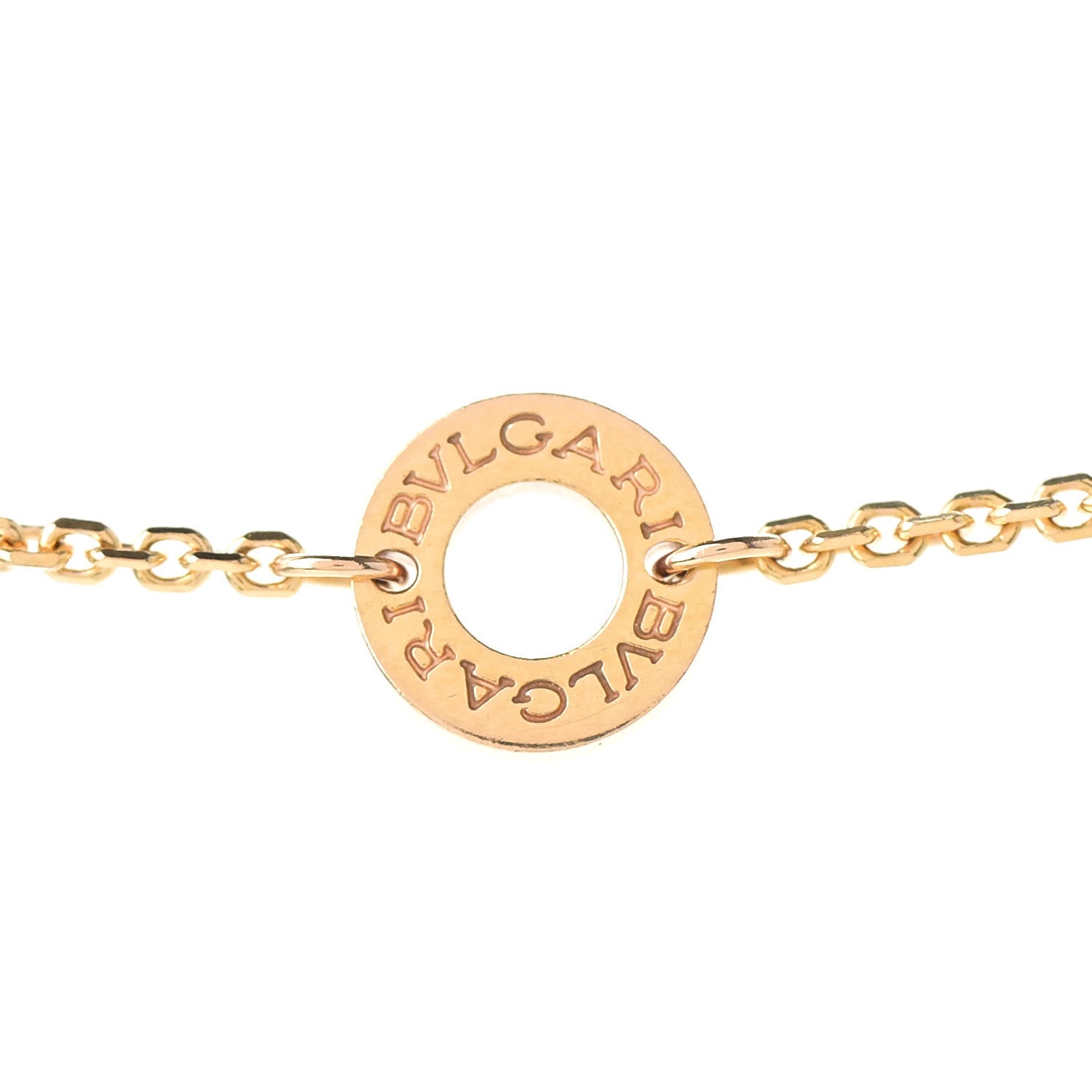 Bulgari 18K Rose Gold Diamond Black Onyx Divas' Dream Pendant Necklace 4 of 5