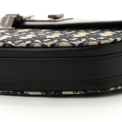 Christian Dior Oblique Smooth Calfskin Saddle Messenger Beige Black 10 of 10