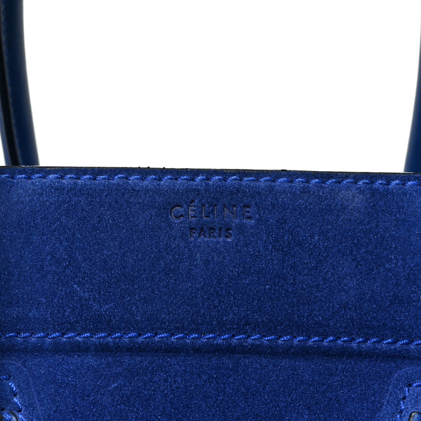 Suede Medium Phantom Luggage Colbalt Blue